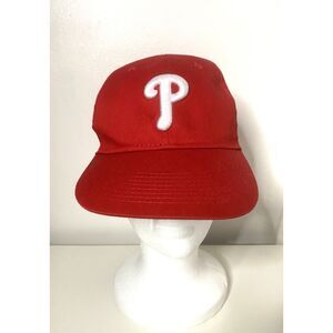 OC Sports Philadelphia Phillies Red Team MLB Hook and Loop Closure Hat Cap OS